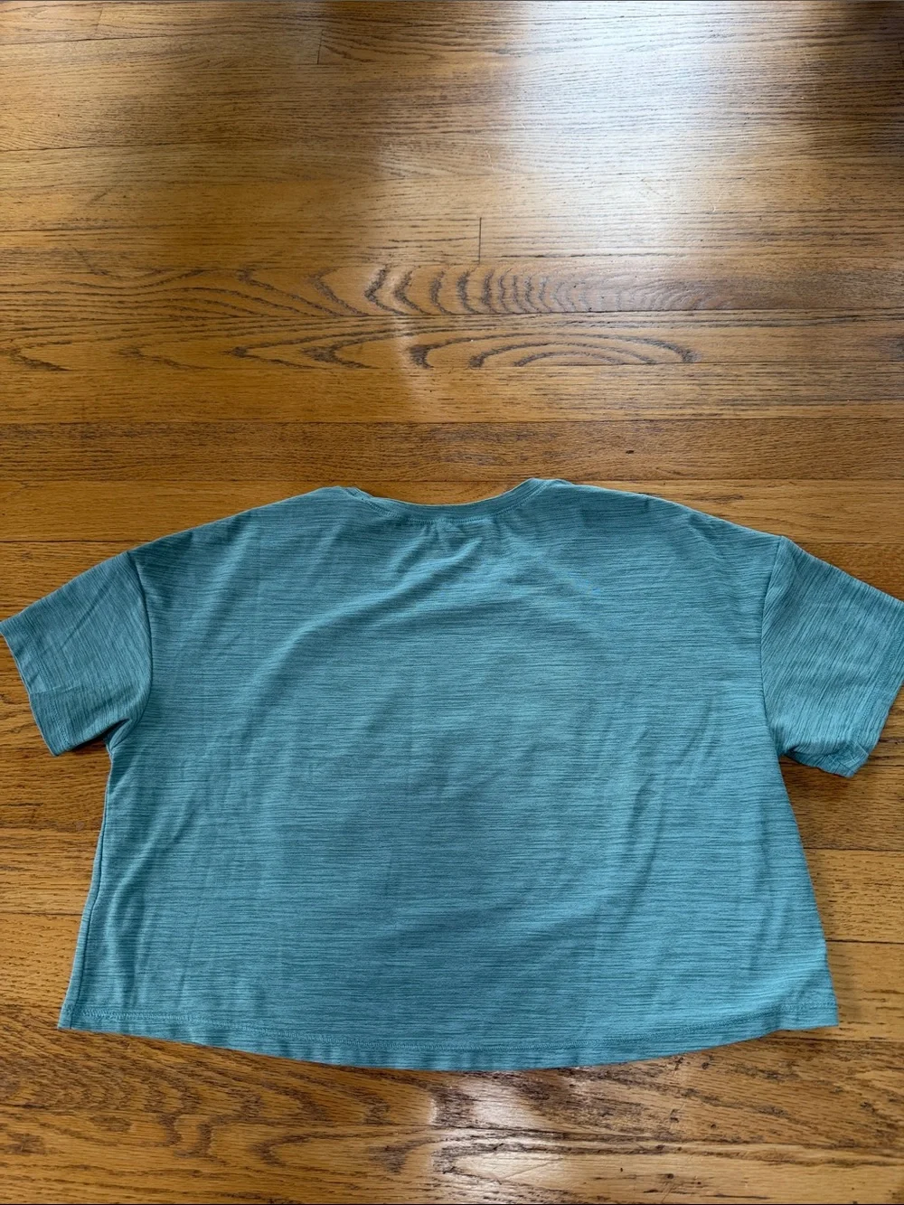Kids Old Navy Active Graphic Crop Tee with Marble Print